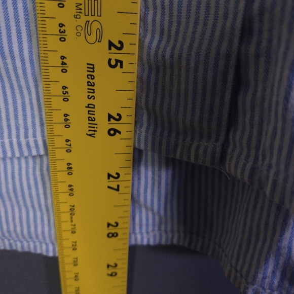 Solutions Kitten Present StripeButton Down Shirt Size M Vintage Embroidered Cats - Picture 6 of 8